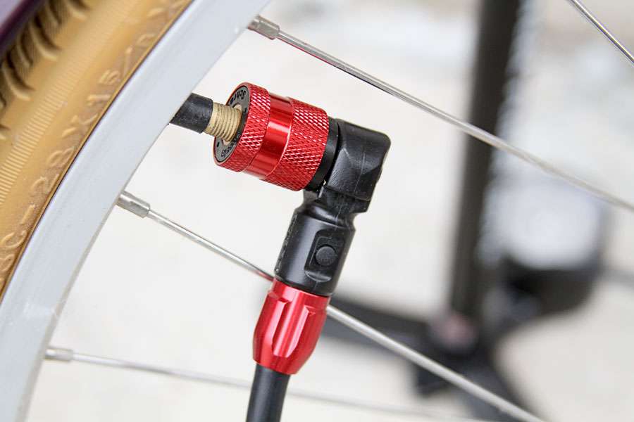 fahrrad pumpe die sich von selber aufbläst