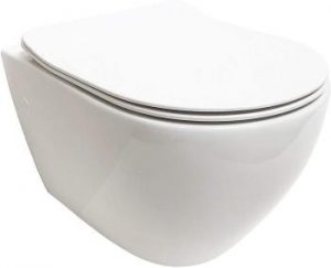 spülrandlose WC Keramik