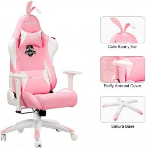 Pink Gaming Stuhl
