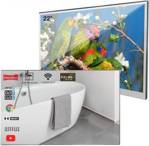 Soulaca Smart Badezimmerspiegel LED-Fernseher